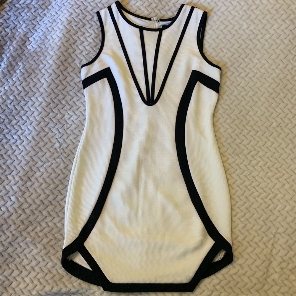 Lulu’s Black and White Dress